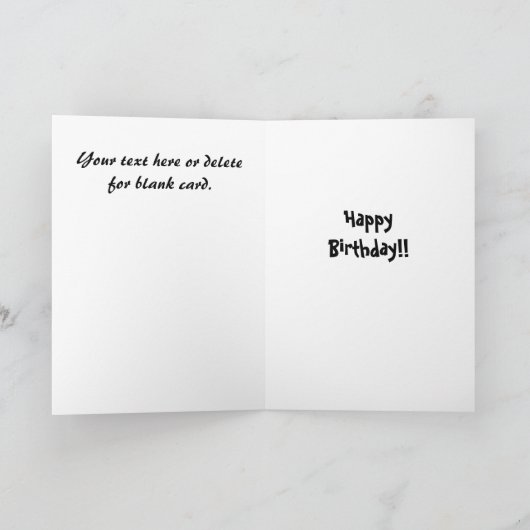 Carte drôle de golf (Intérieur)