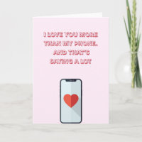 Drôle de "Je t'aime plus que mon téléphone" pour l