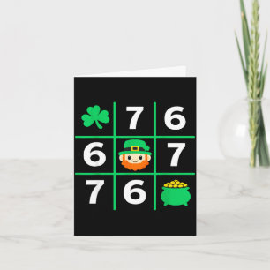 Carte Drôle de jour de la Saint-Patrick 67 chance humour