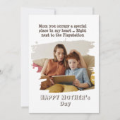 Carte drôle de la fête des mères de la part du fil (Devant)