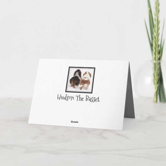 Carte drôle de la fête des pères avec de mignons b (Dos)