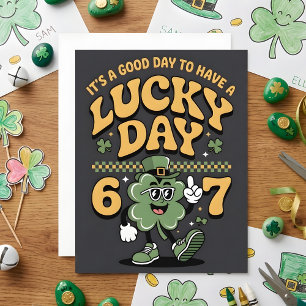 Carte drôle de la Saint-Patrick 67