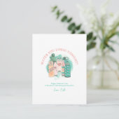 Carte drôle de la Saint-Valentin pour bouteille d' (Debout devant)