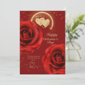 Carte drôle de la Saint-Valentin pour couples (Debout devant)