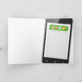 Carte drôle de Noël de service de mini-messages de (Intérieur)