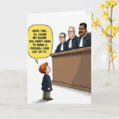 Carte drôle de papa, affaire fédérale (Fleur jaune)