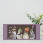 carte drôle de partie d'oiseau (Debout devant)