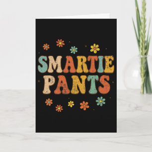 Carte Drôle de retour à l'école Smartie Pants _2