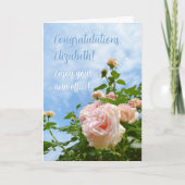 Carte drôle de retraite pour elle (Devant)