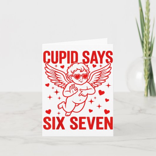 Carte Drôle de Saint-Valentin Cud dit Six Sept Meme Fill (Devant)