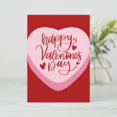 Carte drôle de Saint-Valentin pour les fêtes (Debout devant)