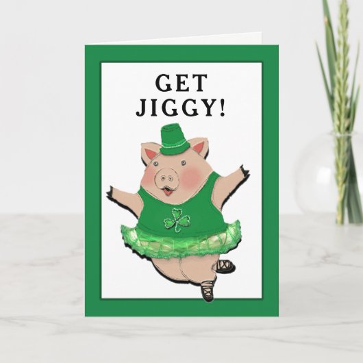 Carte Drôle de St. Patrick's Day (Devant)