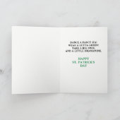 Carte Drôle de St. Patrick's Day (Intérieur)