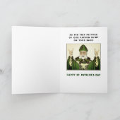 Carte Drôle de St. Patrick's Day (Intérieur)