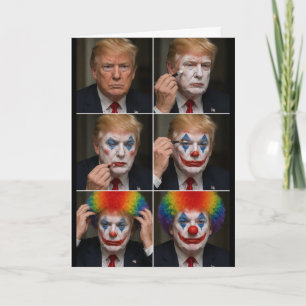 Carte drôle de Trump
