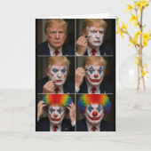 Carte drôle de Trump (Fleur jaune)