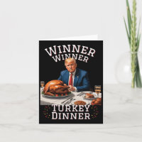 Drôle de Trump Gagnant Gagnant Dîner de dinde Than