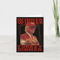 Drôle de Trump Gagnant Gagnant Dîner de dinde Than