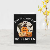 Carte Drôle Devis Desgin Juste En Attendant La Pompe Hal (Fleur jaune)