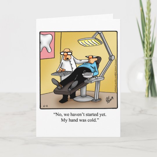 Carte Drole D Humour De Retraite De Dentiste Zazzle Be