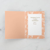 Carte Drôle Dire mignon Caricature Femme Ethnique Annive (Intérieur)