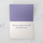 Carte Drôle Docteur Chat Surgeon Se Bien (Intérieur)