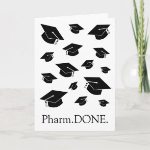 Carte Drôle Docteur en Pharmacie (PharmD) Graduation