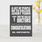 Carte Drôle Docteur fiche de voeux (Fleur jaune)