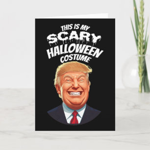 Carte Drôle Donald Trump Épouvantable Farce Halloween Pr