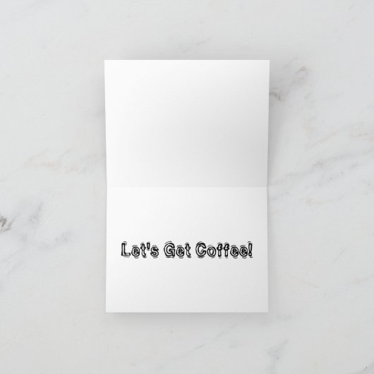 Carte Drôle double esso chat (Intérieur)