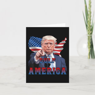 Carte Drôle du président Trump Golfe des États-Unis Drap