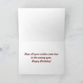 Carte Drôle Écureuil Licking Ice Crème Cône (Intérieur)