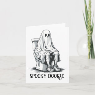 Carte Drôle Éffrayant Dookie Immature Halloween