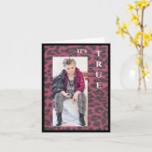 Carte Drôle, elle l'a fait (Fleur jaune)