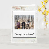 Carte Drôle Get Well Card Avec Nana Anna (Fleur jaune)