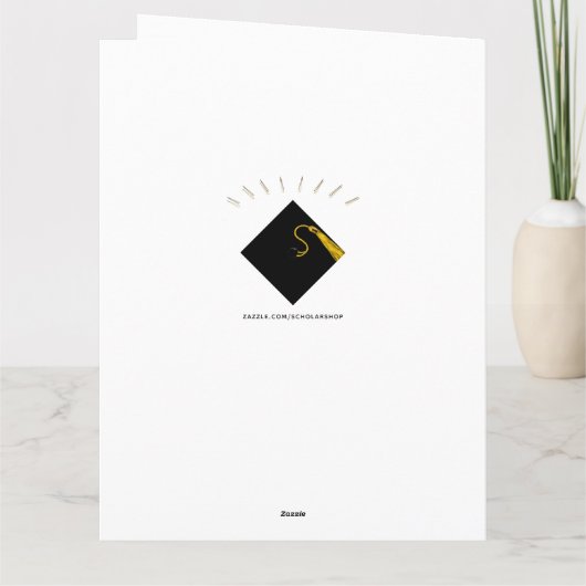 Carte Drôle Graduation (Dos)