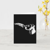 Carte Drôle Halloween Squelette (Fleur jaune)
