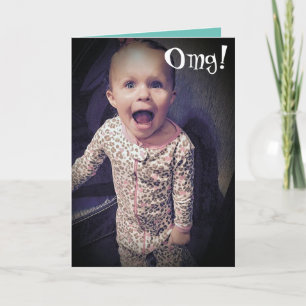 Carte Drôle Happy Belated Birthday Greeting Card