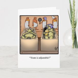 Carte Drôle Happy King Tut Day Card