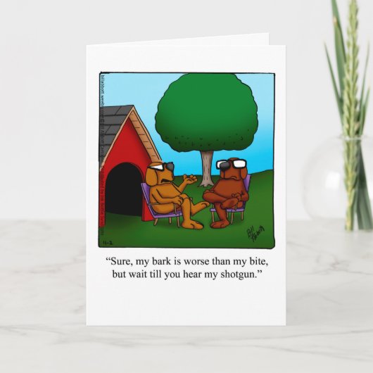 Carte Drôle Happy Pet Owner's Day Greeting Card (Devant)