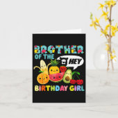 Carte Drôle Hey Ours Famille De Fille Anniversaire Dansa (Fleur jaune)