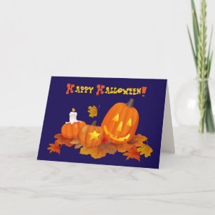 Carte Drôle Jack O'Lanterns Halloween