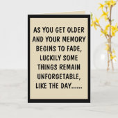 Carte Drôle Johnny (Fleur jaune)