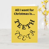 Carte Drôle Joyeux Noël Joyeux Noël (Fleur jaune)