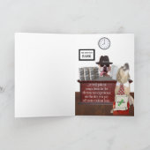 Carte Drôle Lab College Graduation (Intérieur)