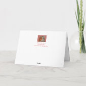 Carte Drôle Lazy Chat pour papa Anniversaire (Dos)