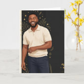 Carte Drôle / Léger (Fleur jaune)