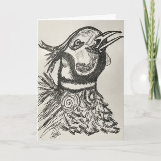 Carte Drôle Magnipheasant Extérieur Fête des Pères