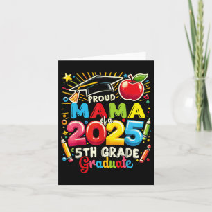 Carte Drôle Mama Fier D'Un Cl De 2025 5E Graduat