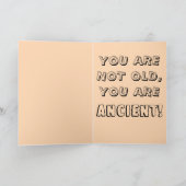 Carte Drôle marron clair c14 datant joyeux anniversaire (Intérieur)